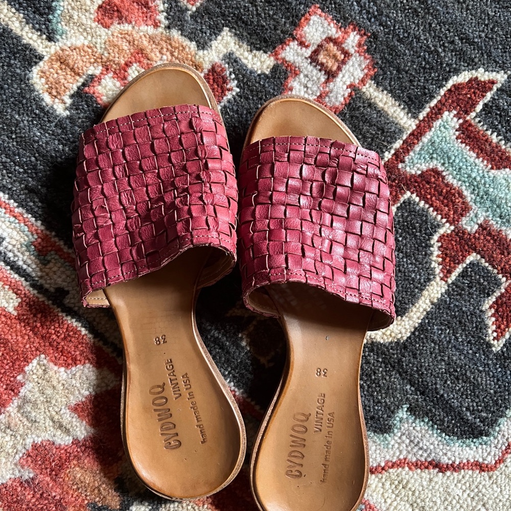 Women's Woven Slide Sandals